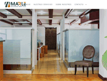 Tablet Screenshot of marle.biz